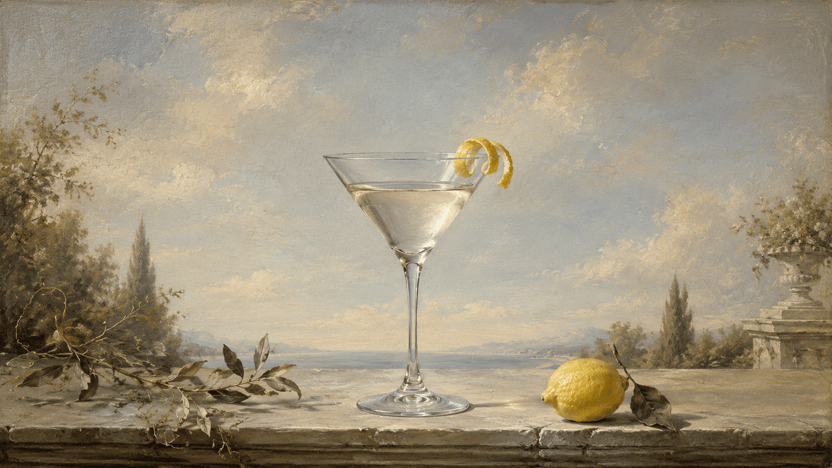 Vesper cocktail