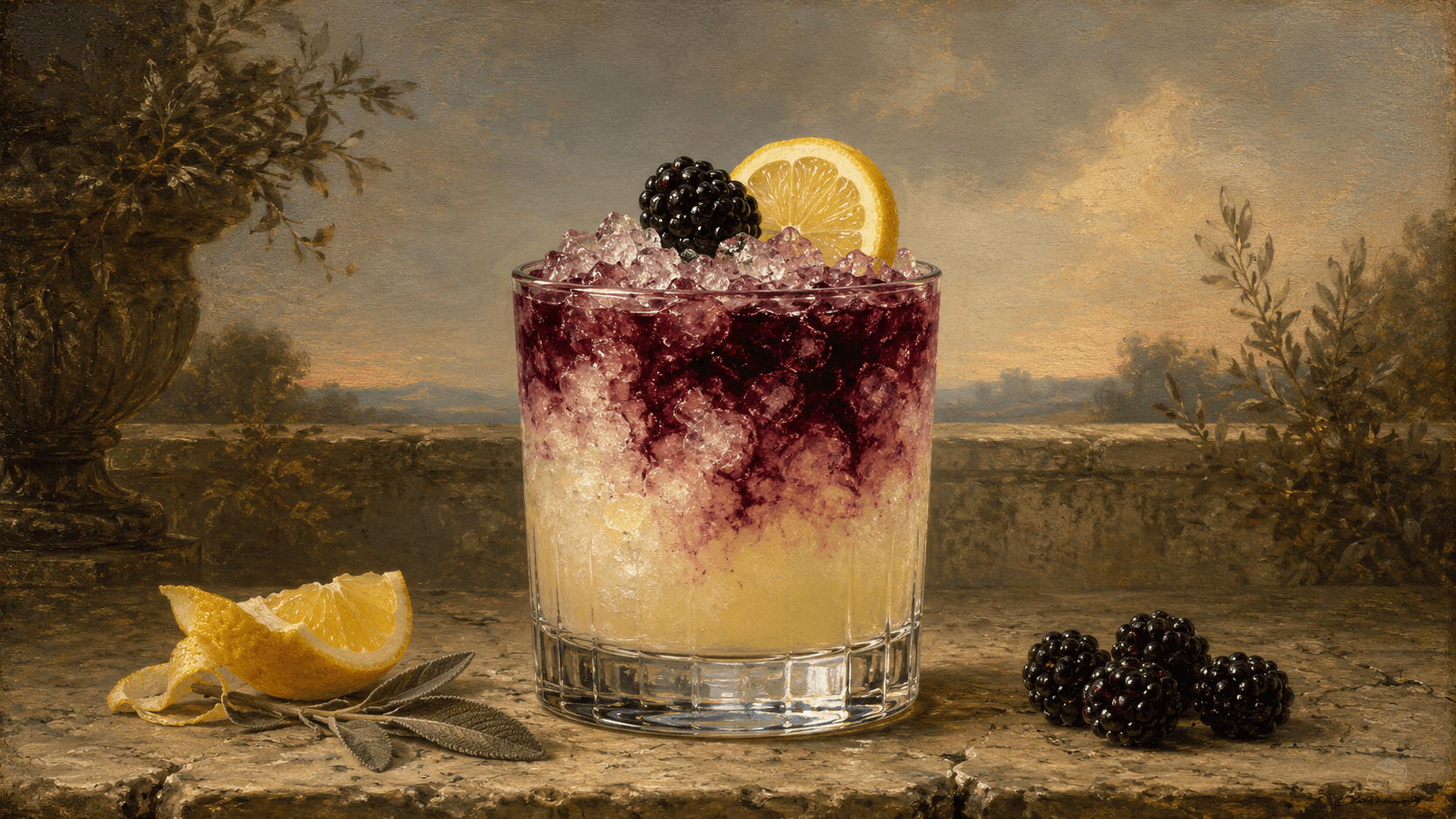 Bramble cocktail
