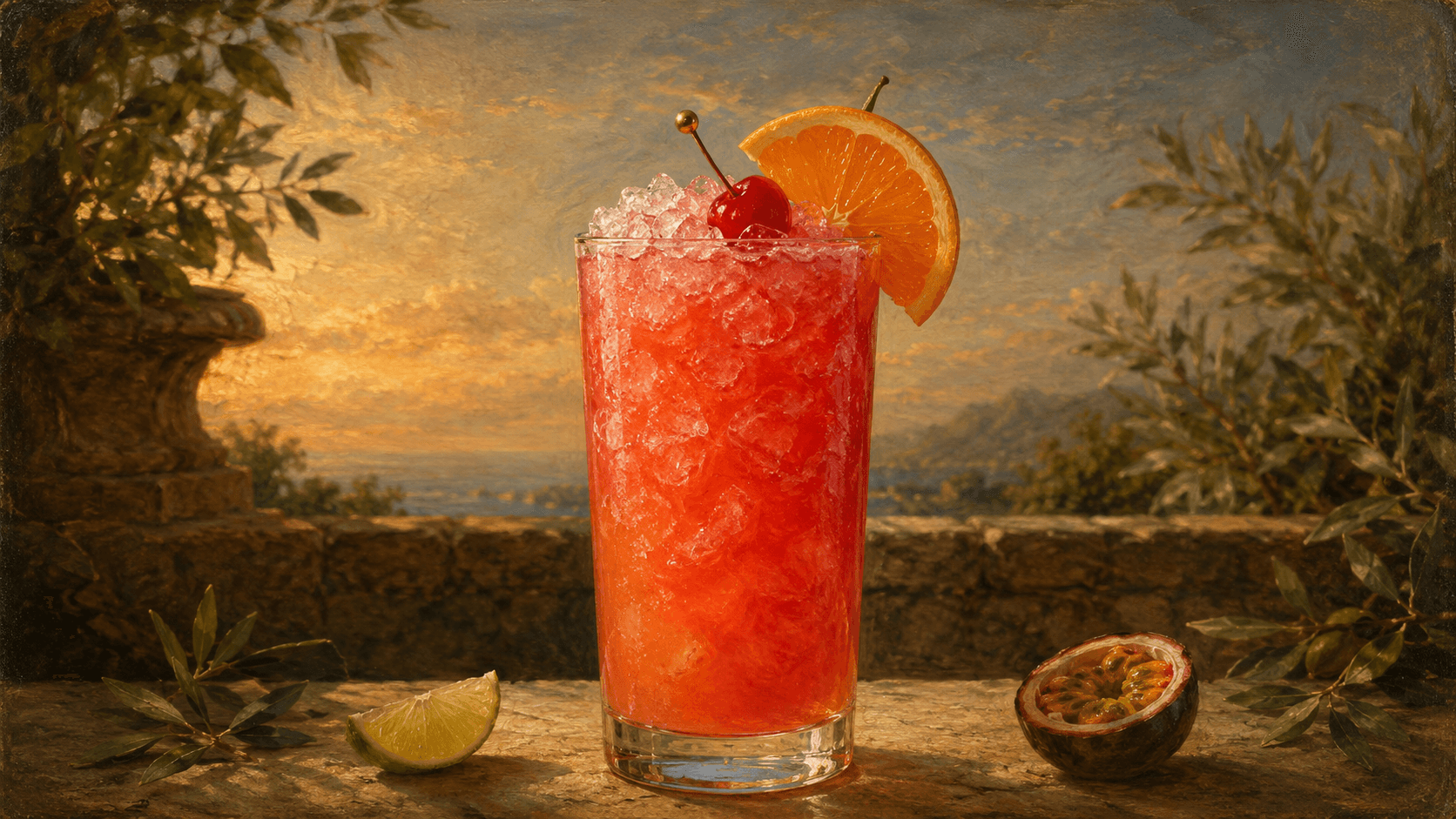 Hurricane cocktail