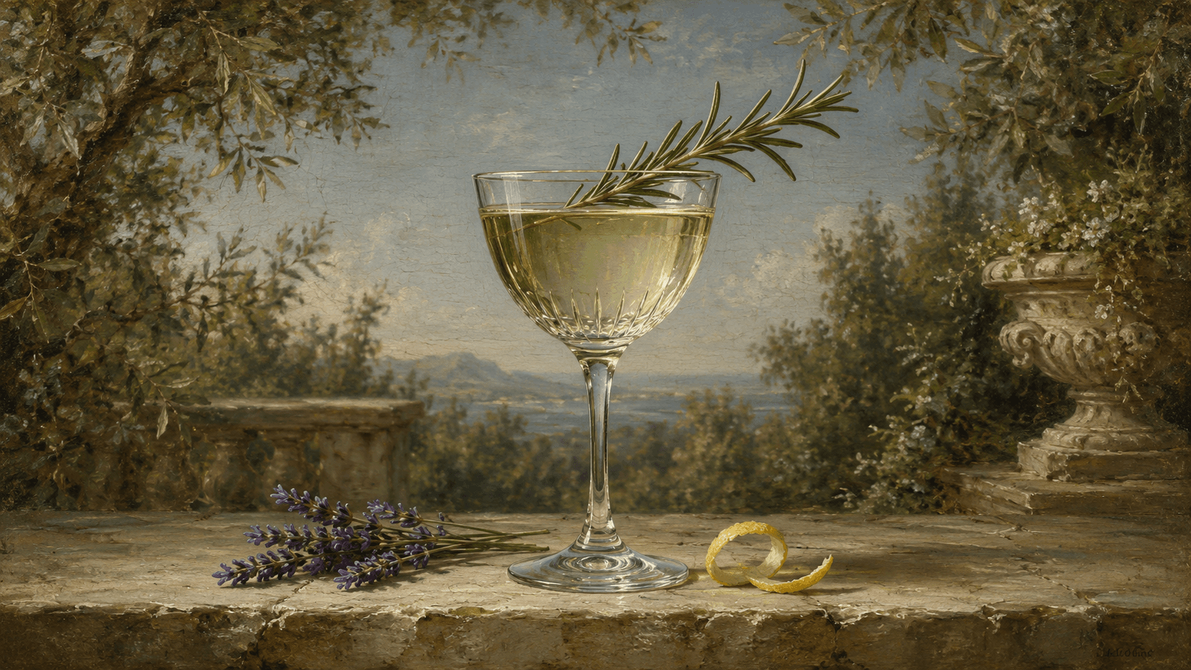 Provencal cocktail