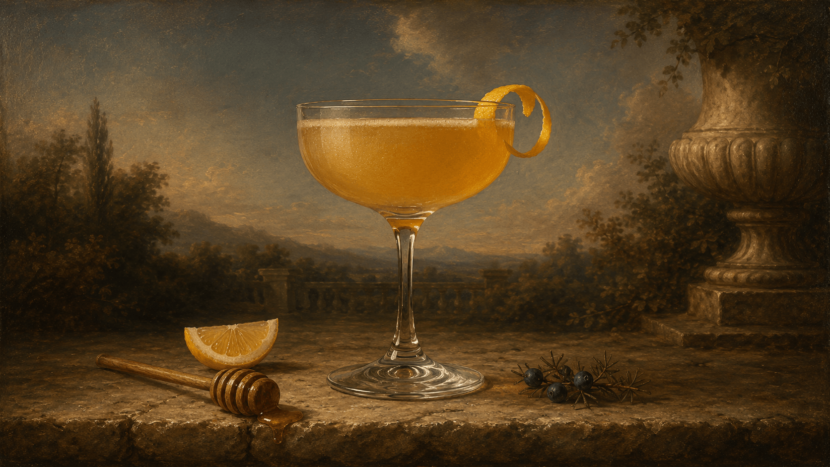 Bee’s Knees cocktail