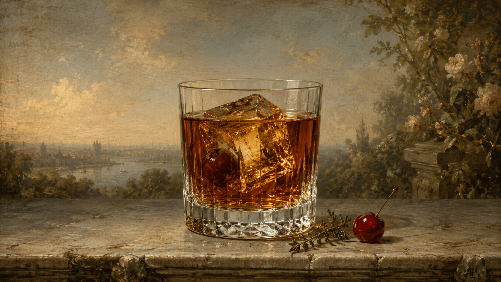Manhattan cocktail