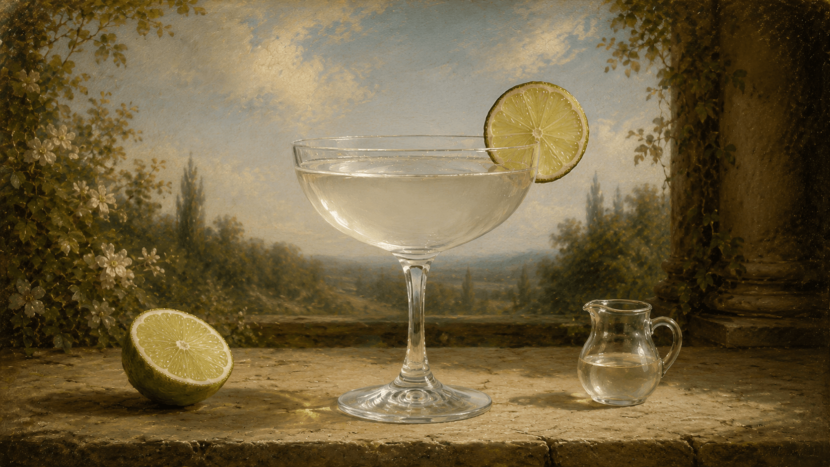 Gimlet cocktail