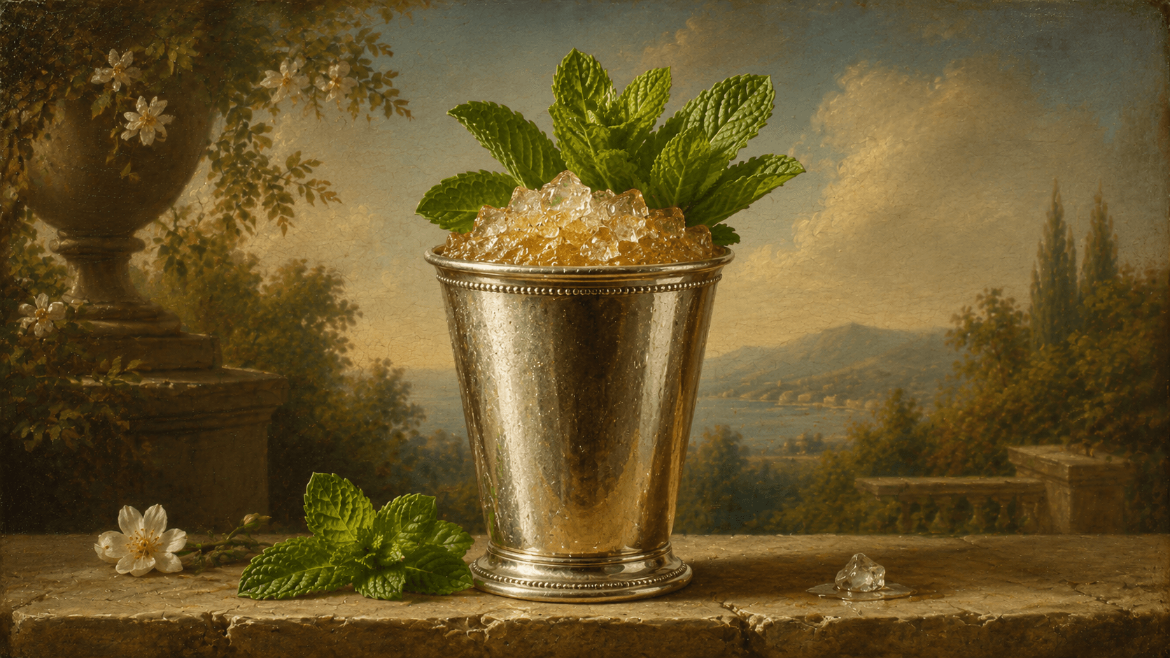 Mint Julep cocktail