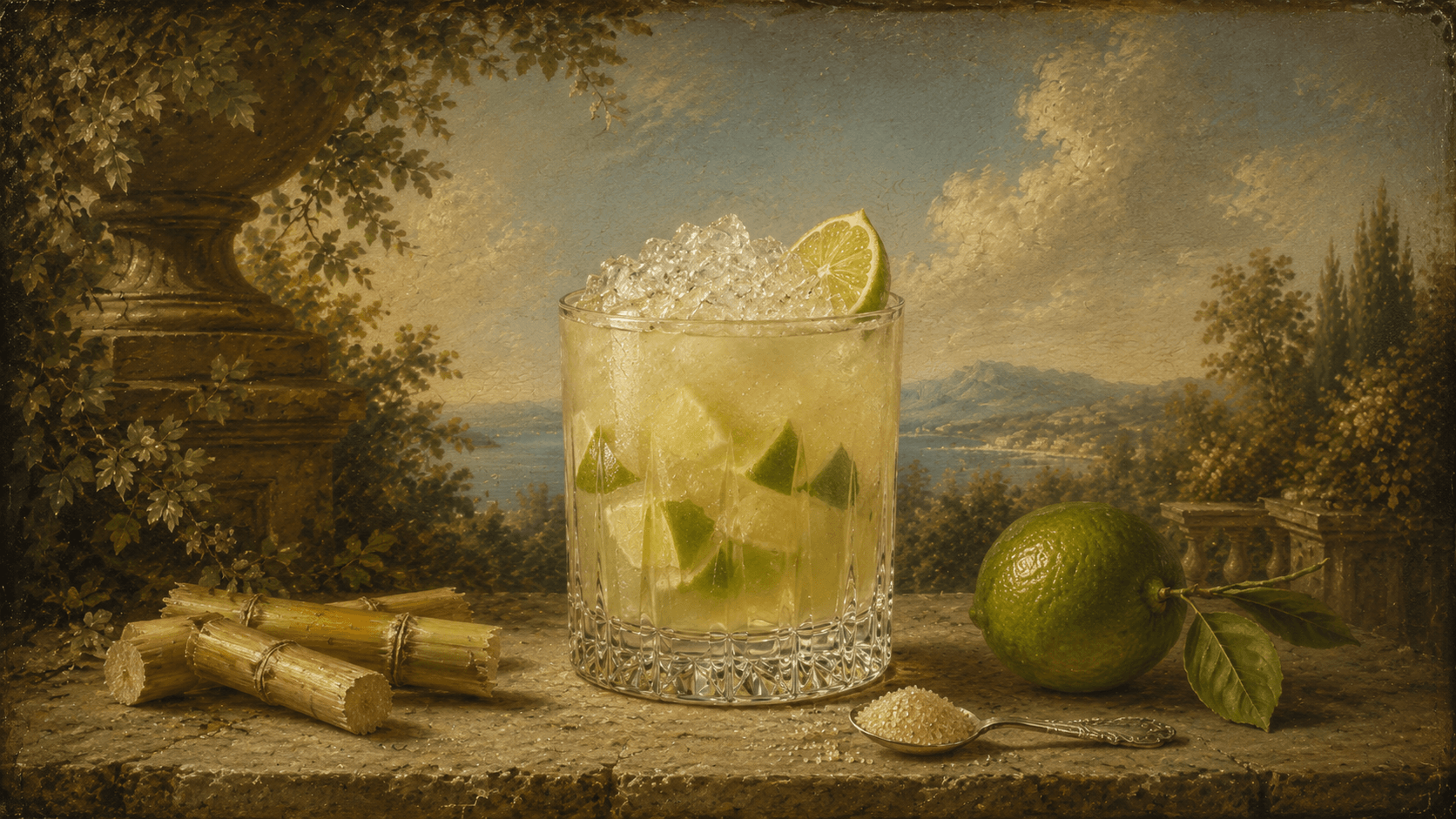 Caipirinha cocktail