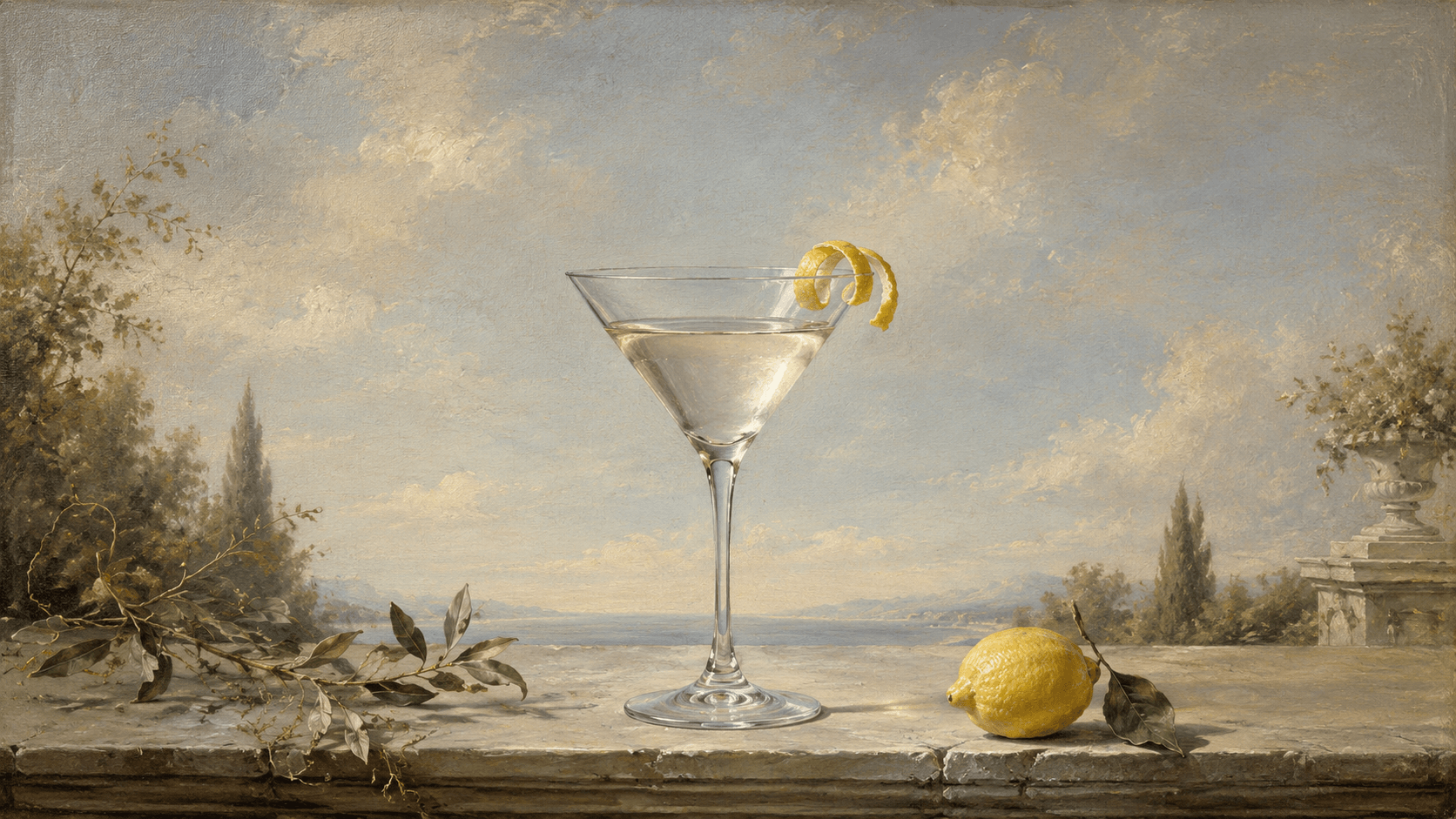 Vesper cocktail