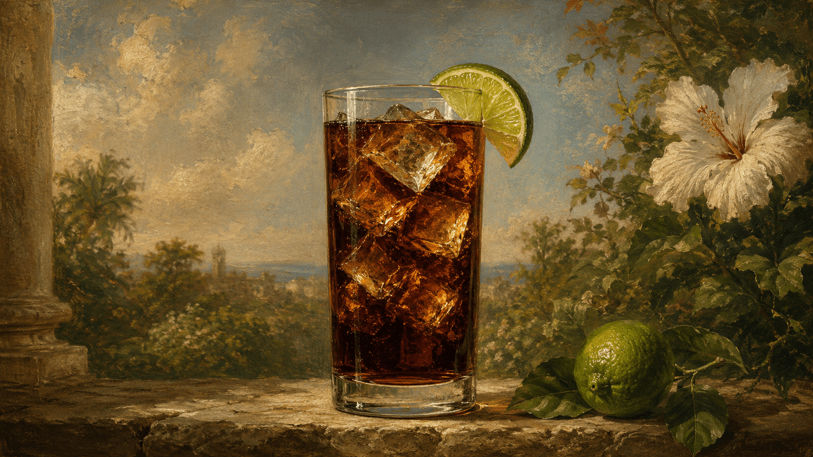 Cuba Libre cocktail