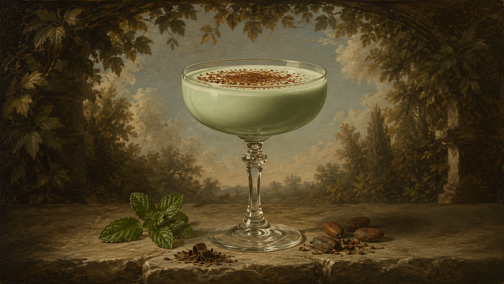 Grasshopper cocktail