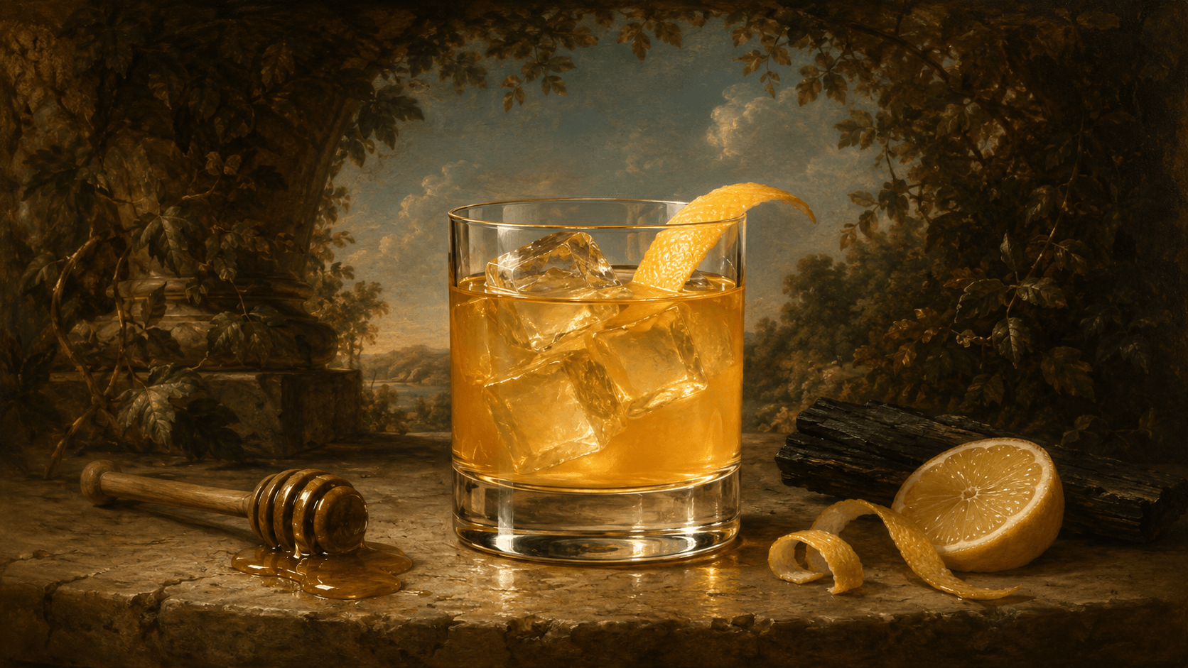 Gold Rush cocktail