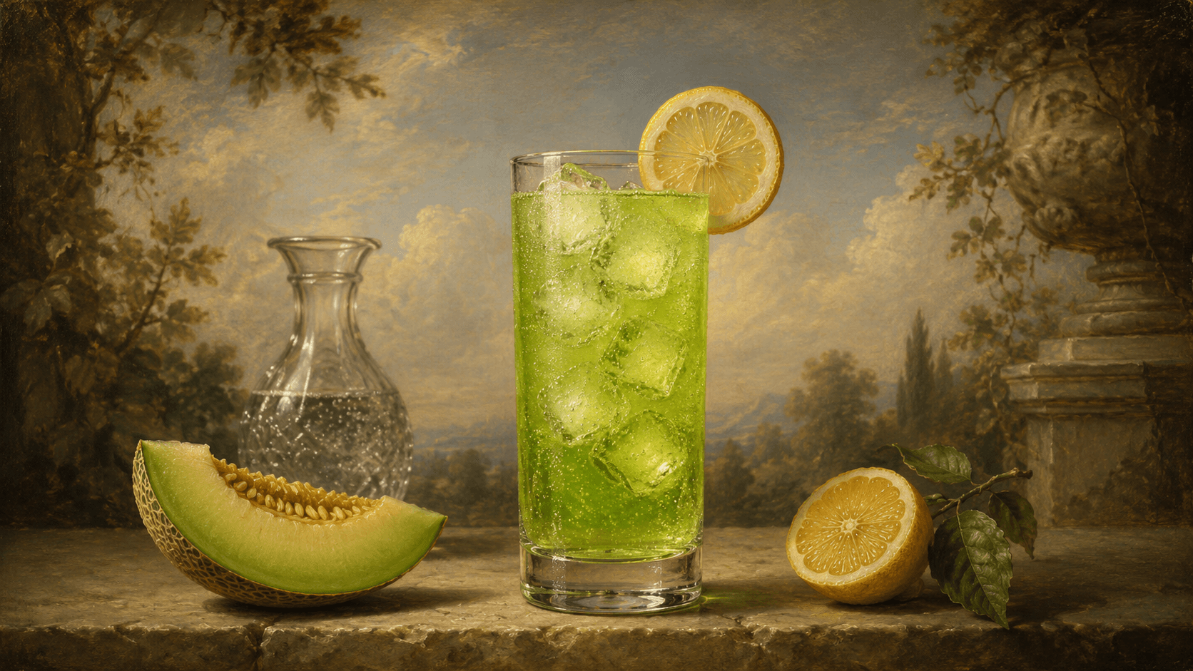 Midori Sour cocktail