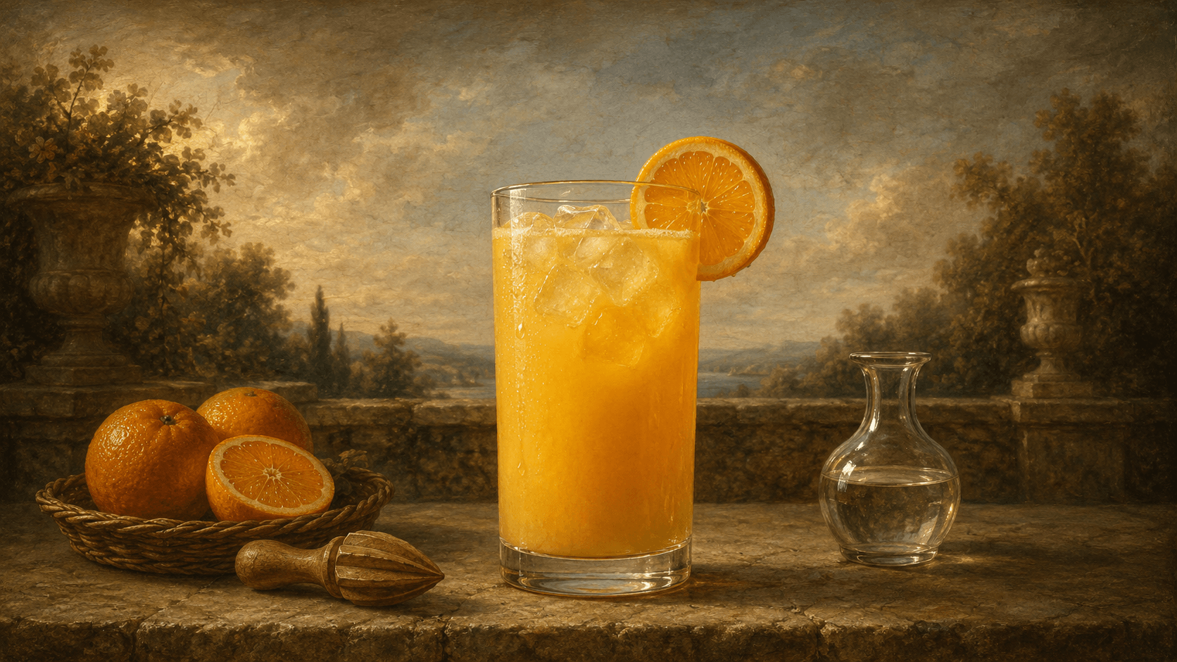 Screwdriver cocktail