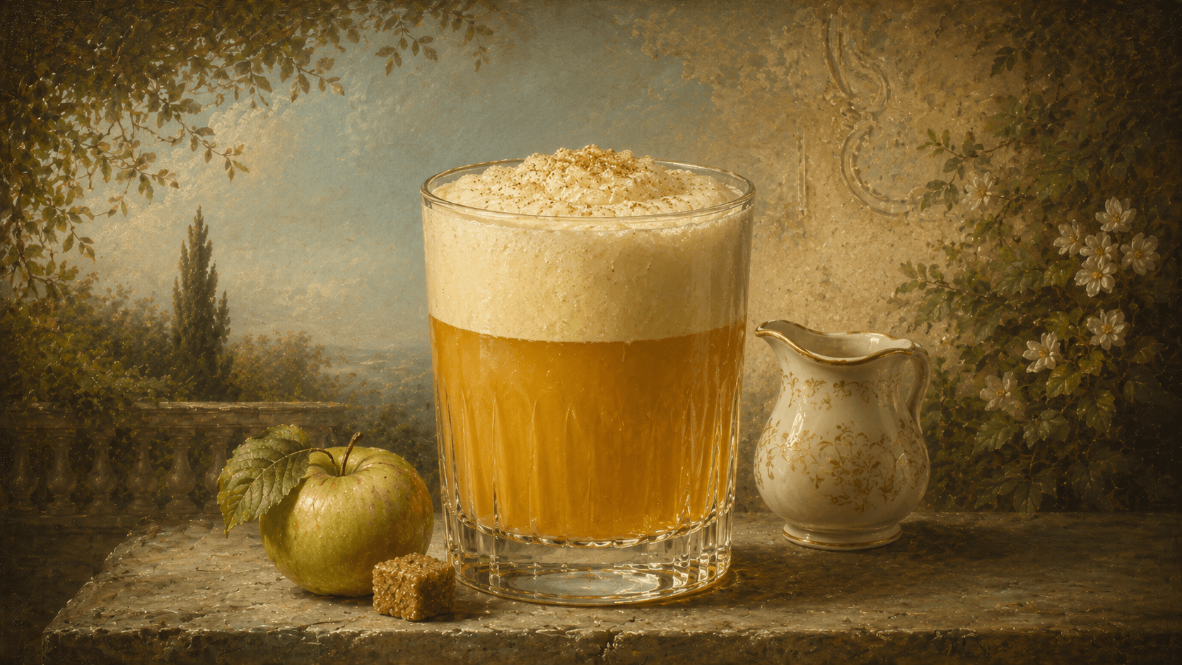 A La Mode cocktail