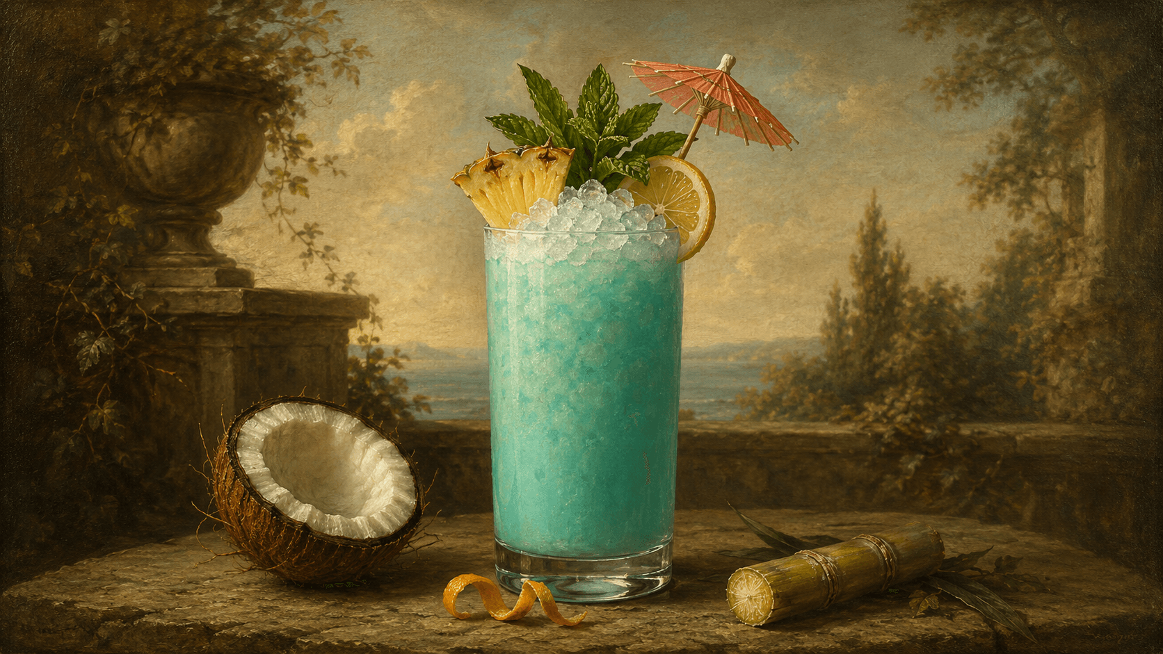 KiKiKōlada cocktail