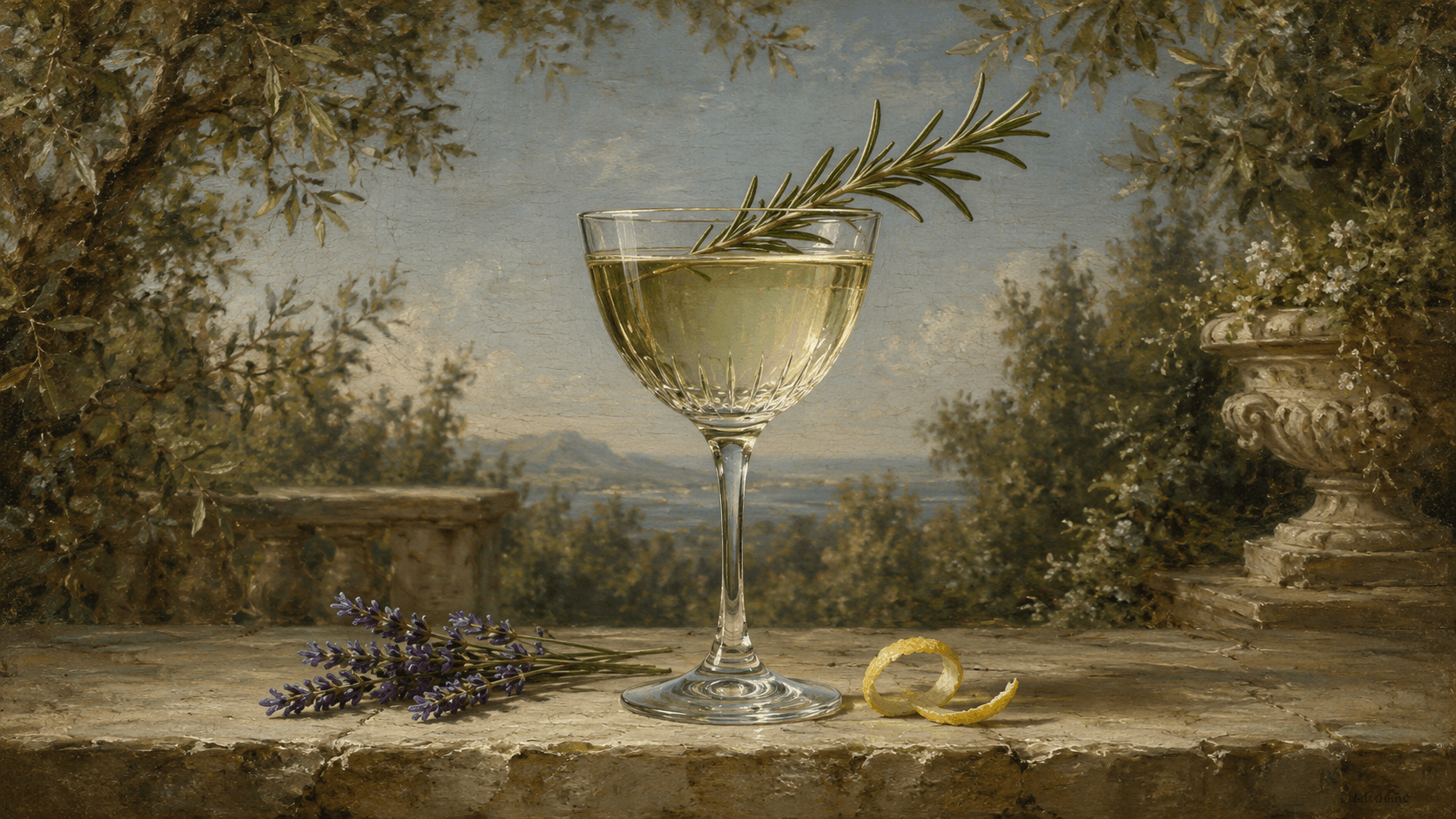 Provencal cocktail
