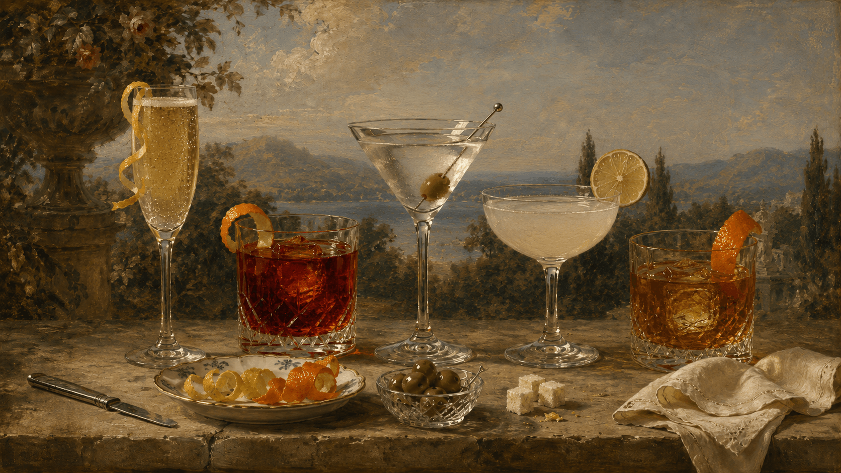 Prohibition Era Cocktails