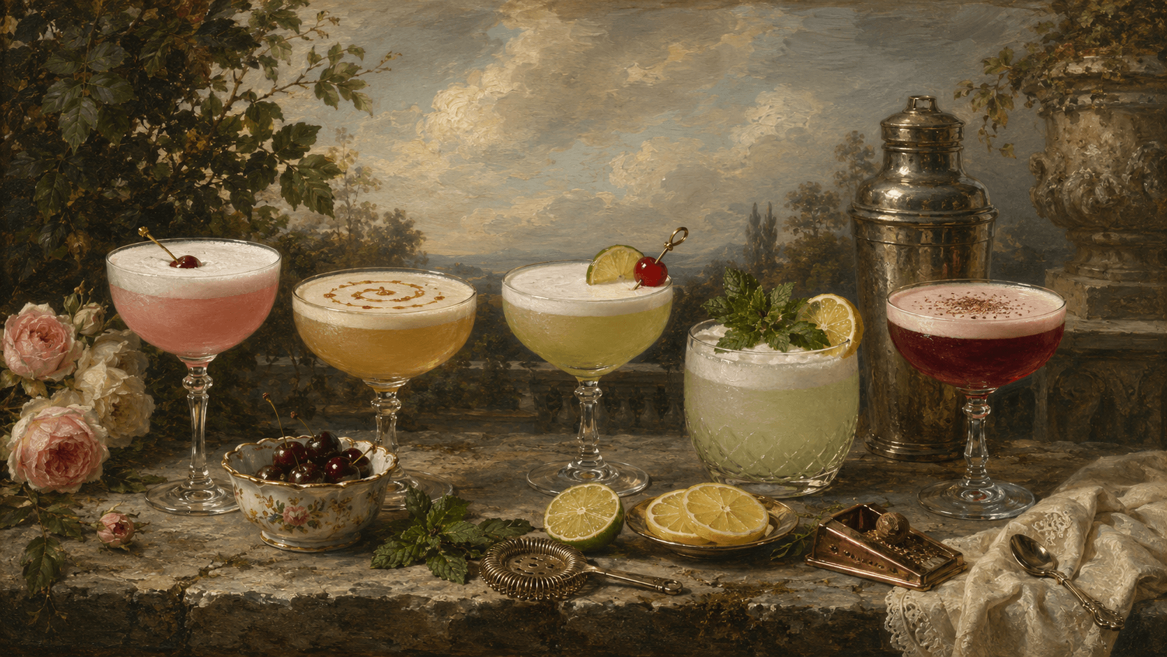 Egg White Cocktails