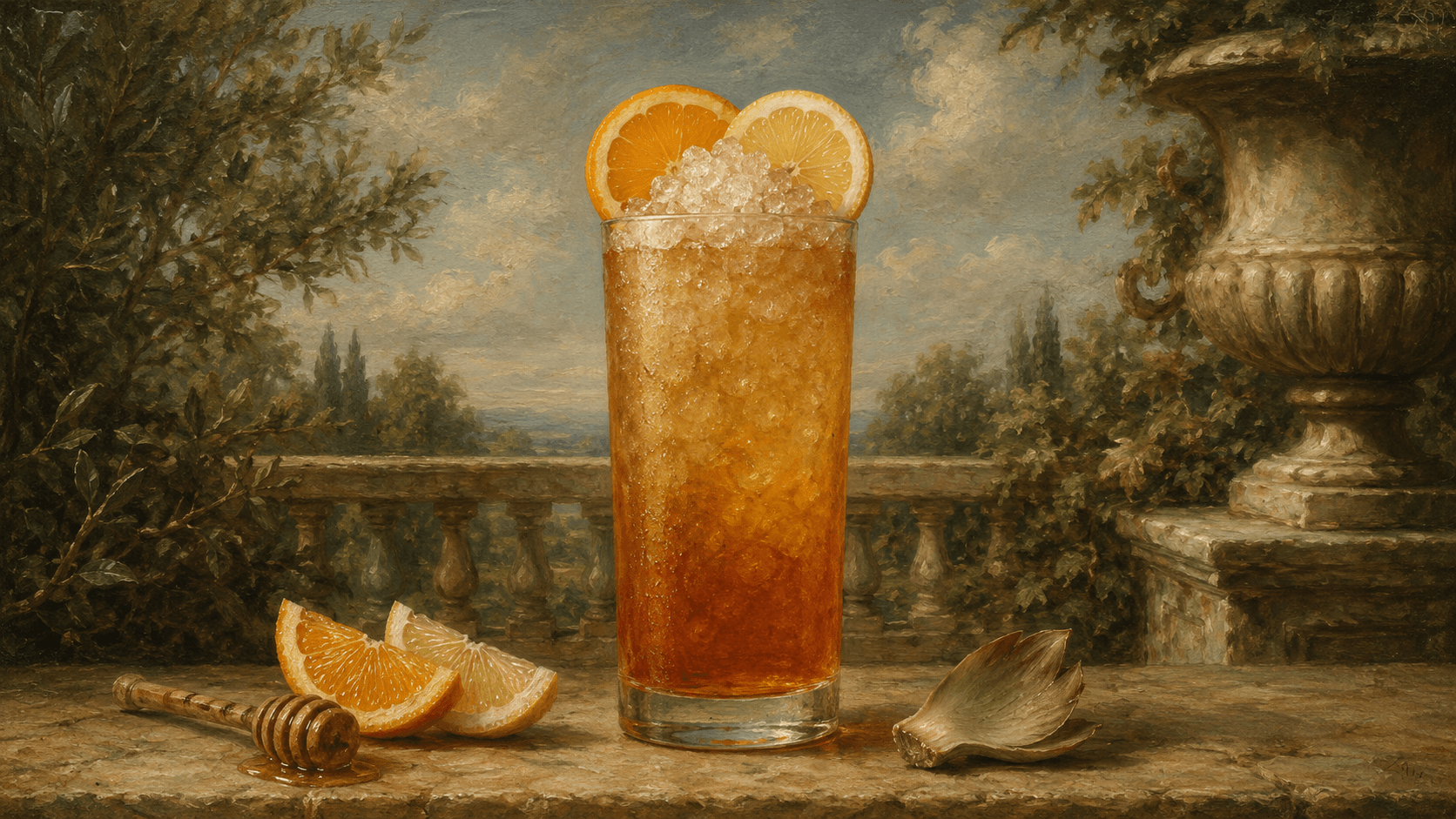 Half Court Cobbler cocktail