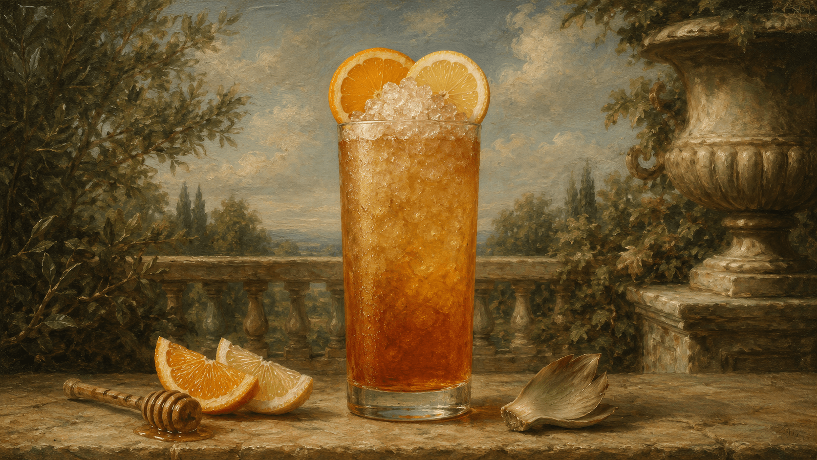 Half Court Cobbler cocktail
