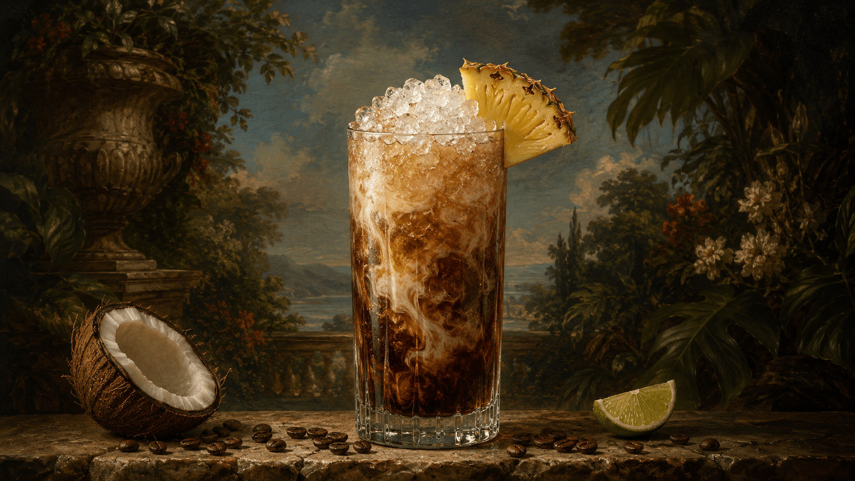 Coffee Swizzle cocktail