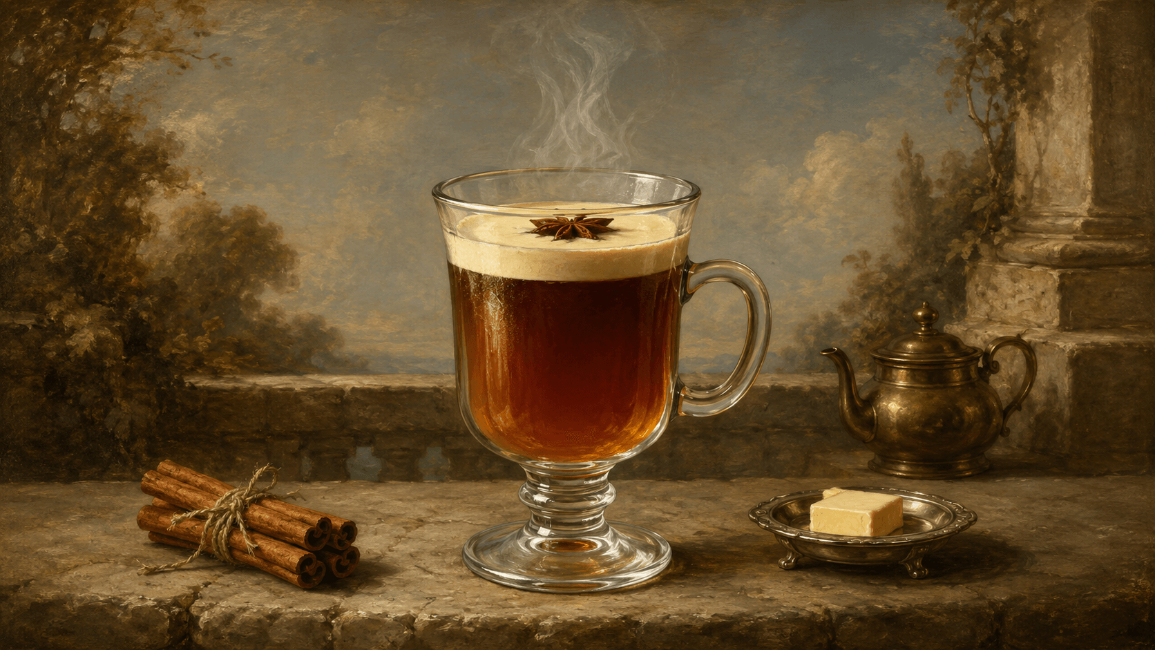Hot Buttered Rum cocktail