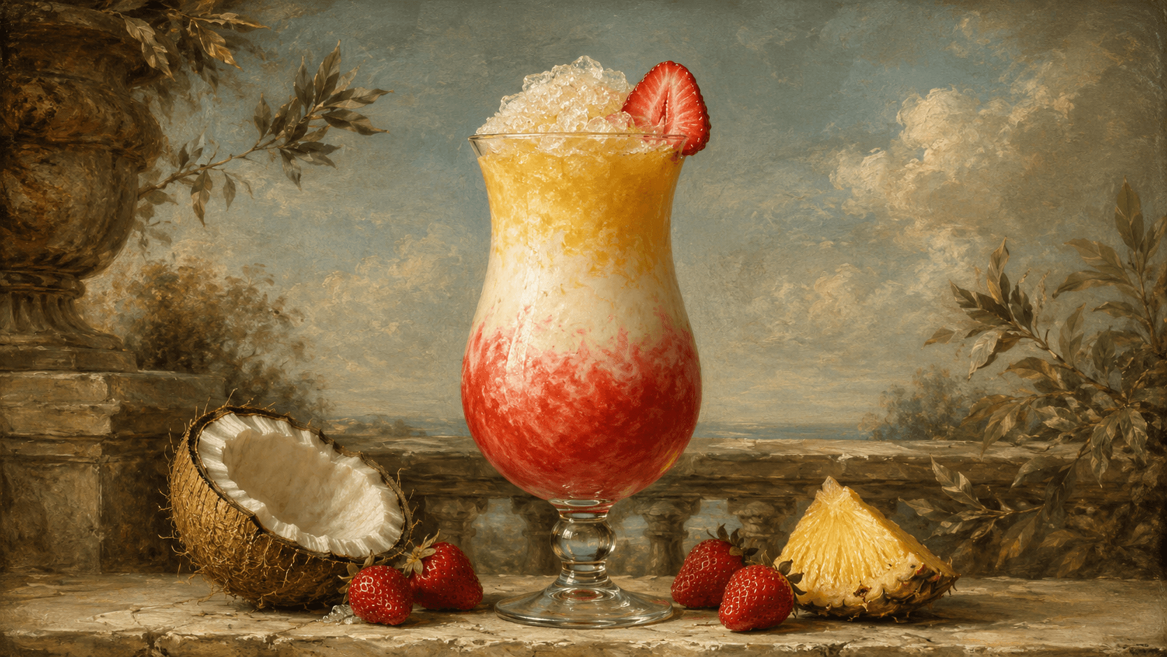 Miami Vice cocktail