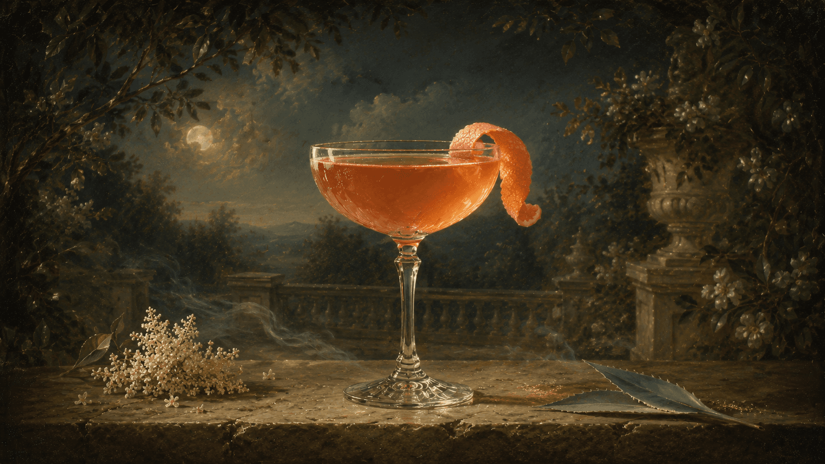 Midnight Bouquet cocktail