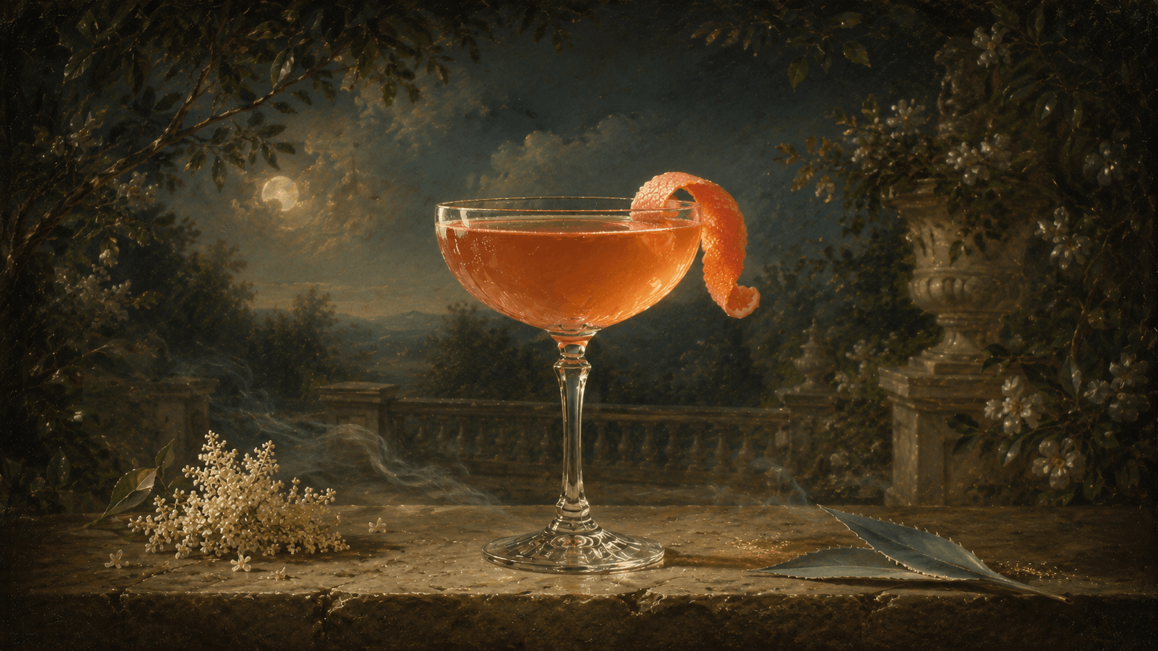 Midnight Bouquet cocktail