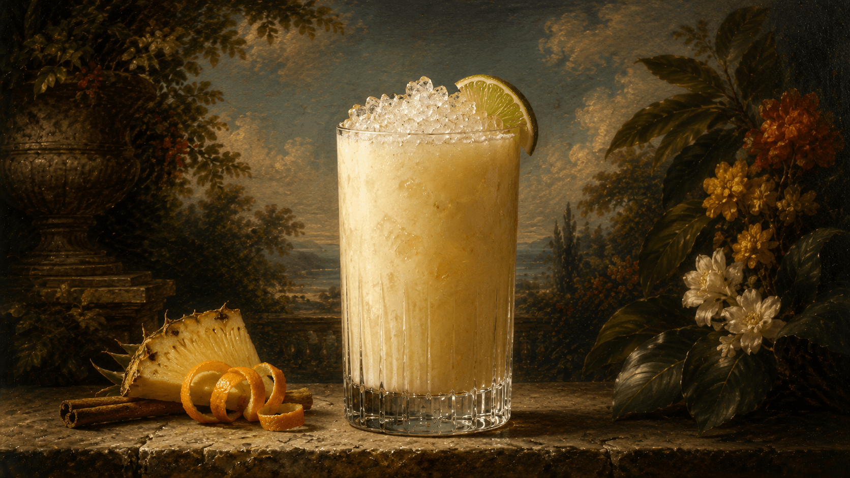 Shaken Piña Colada cocktail