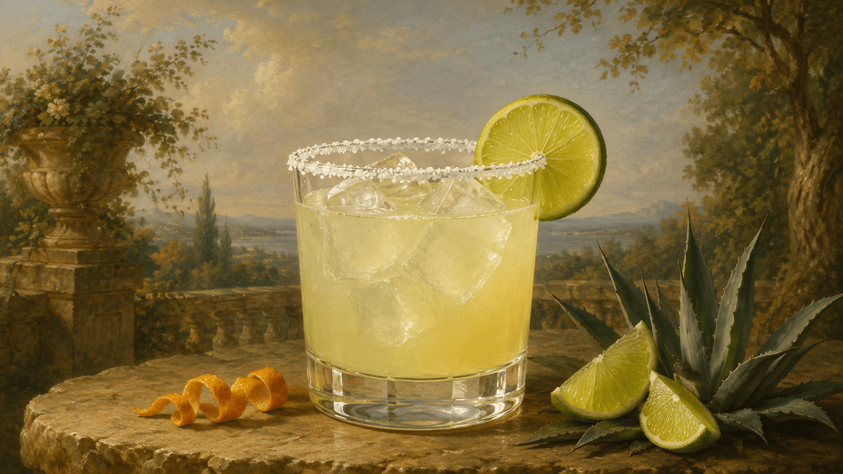 Mezcal Margarita cocktail