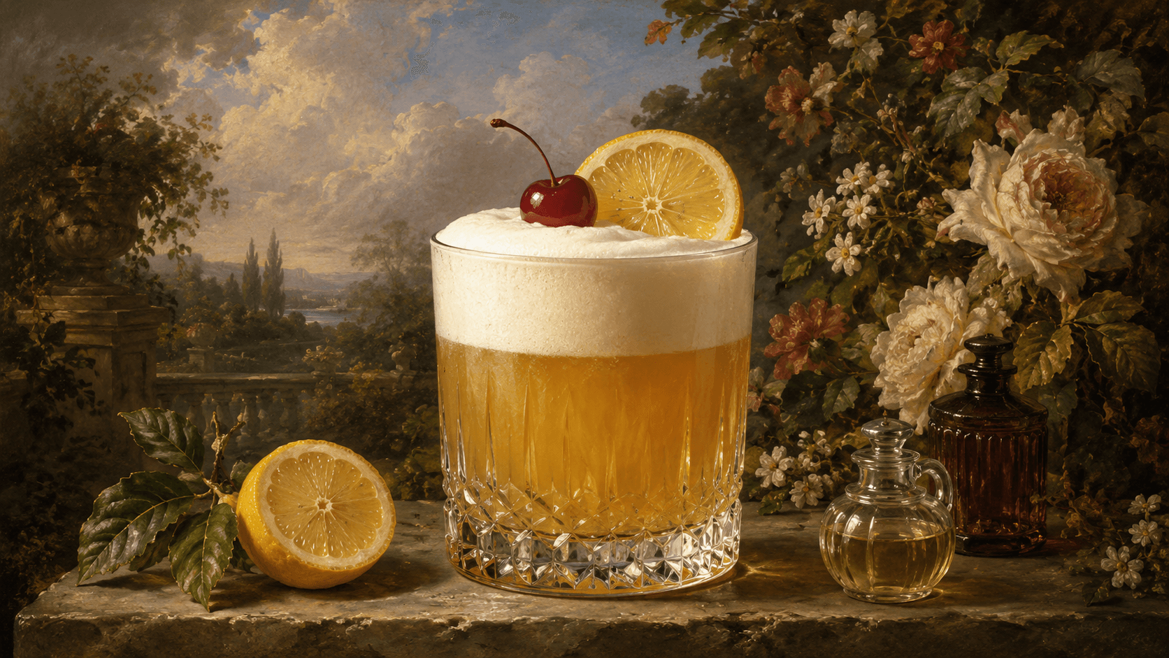 Whiskey Sour cocktail