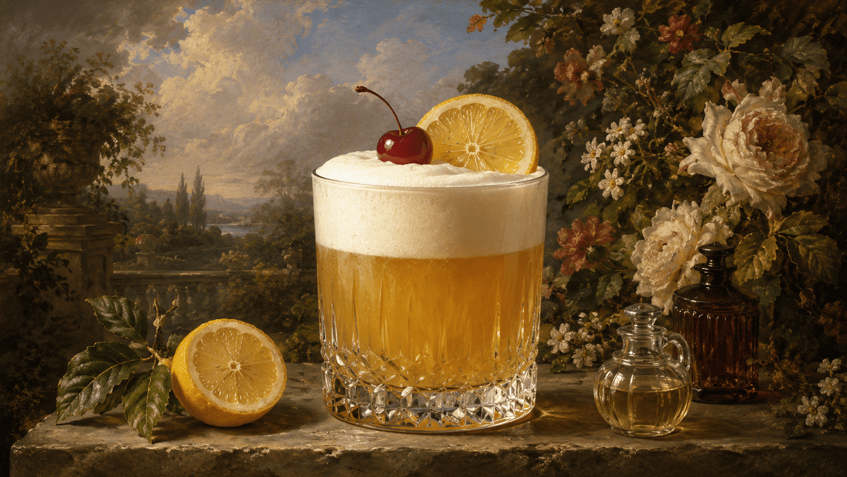 Whiskey Sour cocktail