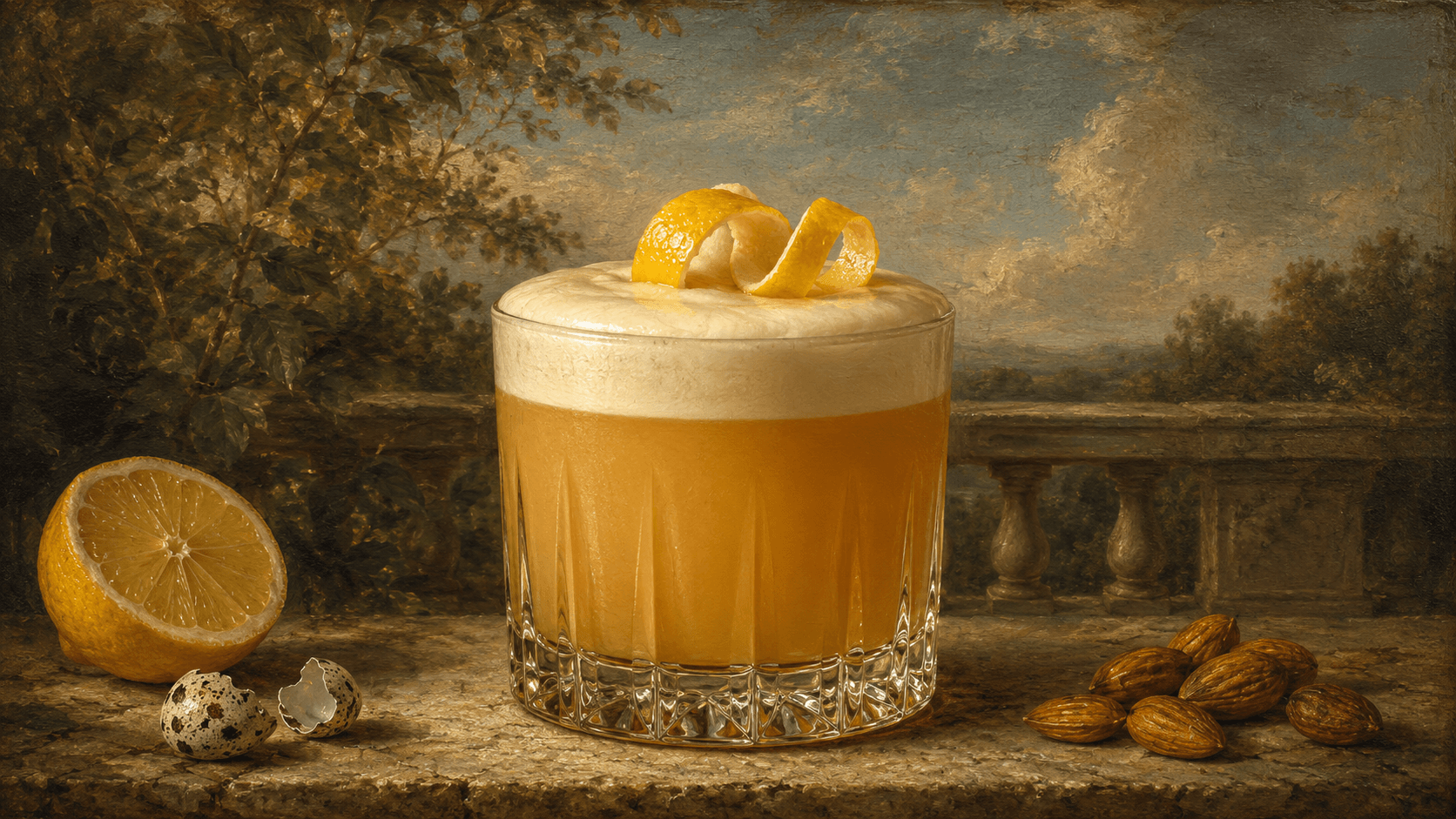 Amaretto Sour cocktail