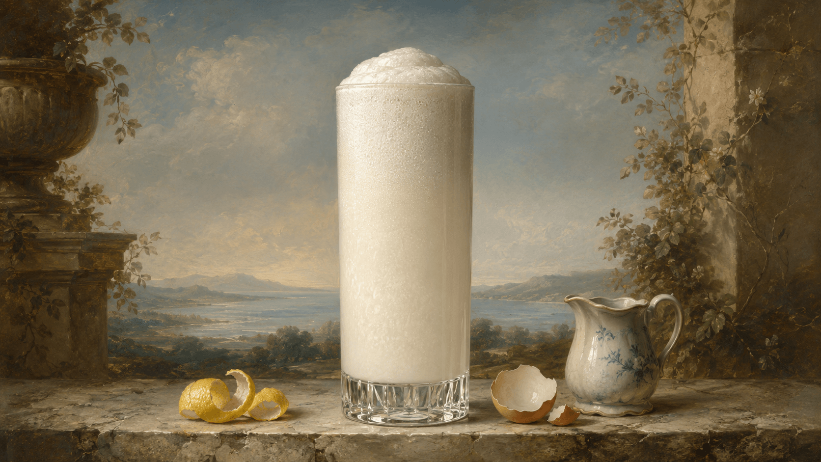 Ramos Gin Fizz cocktail