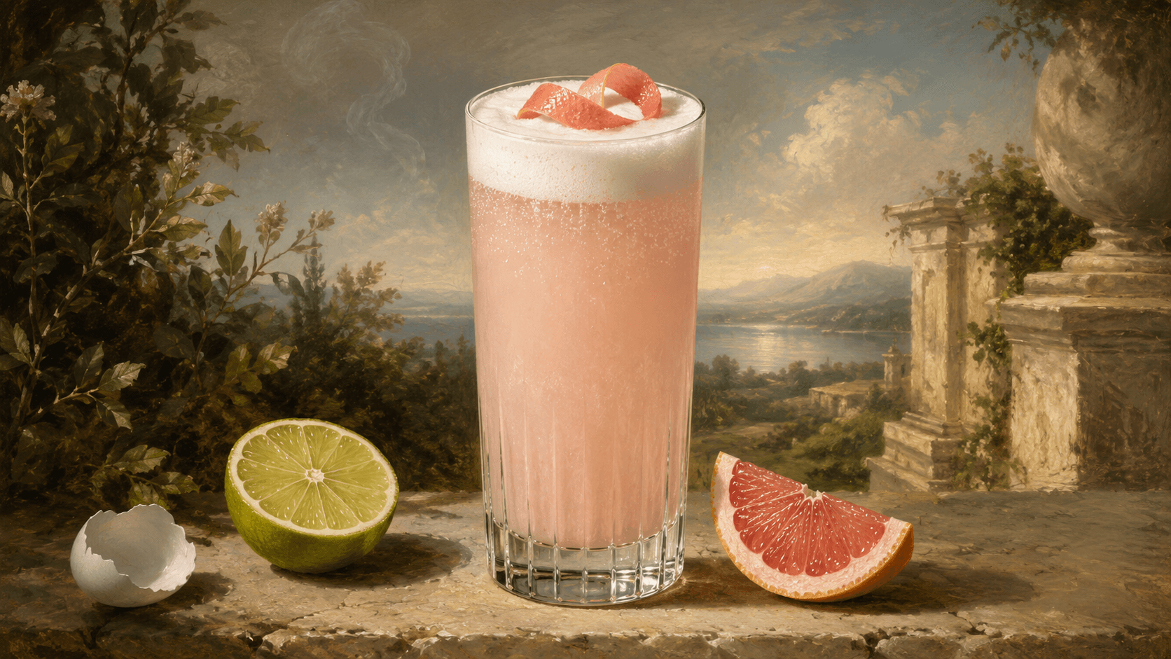 Lefty’s Fizz cocktail