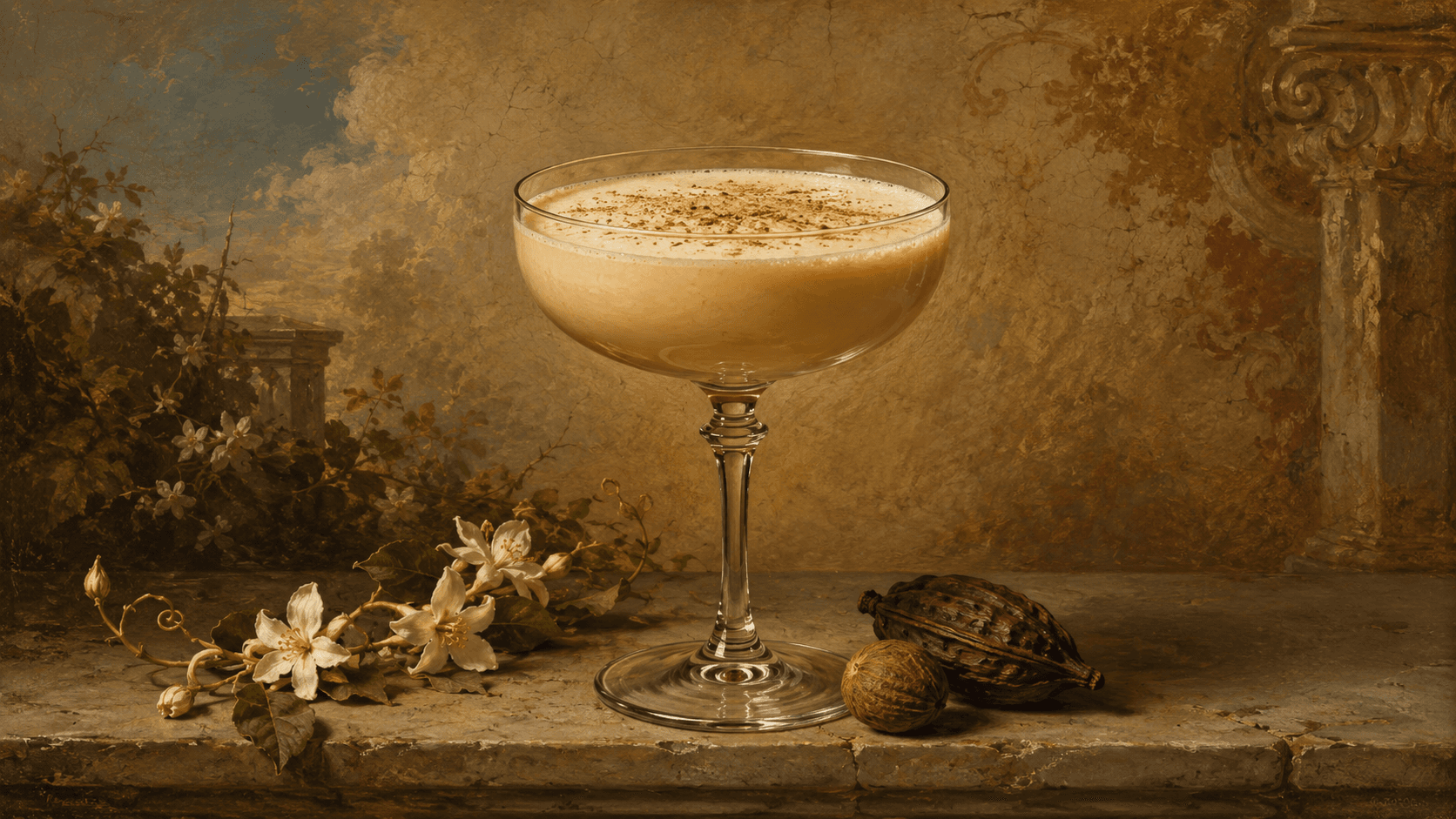 Brandy Alexander cocktail