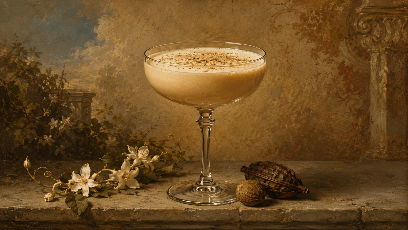 Brandy Alexander cocktail