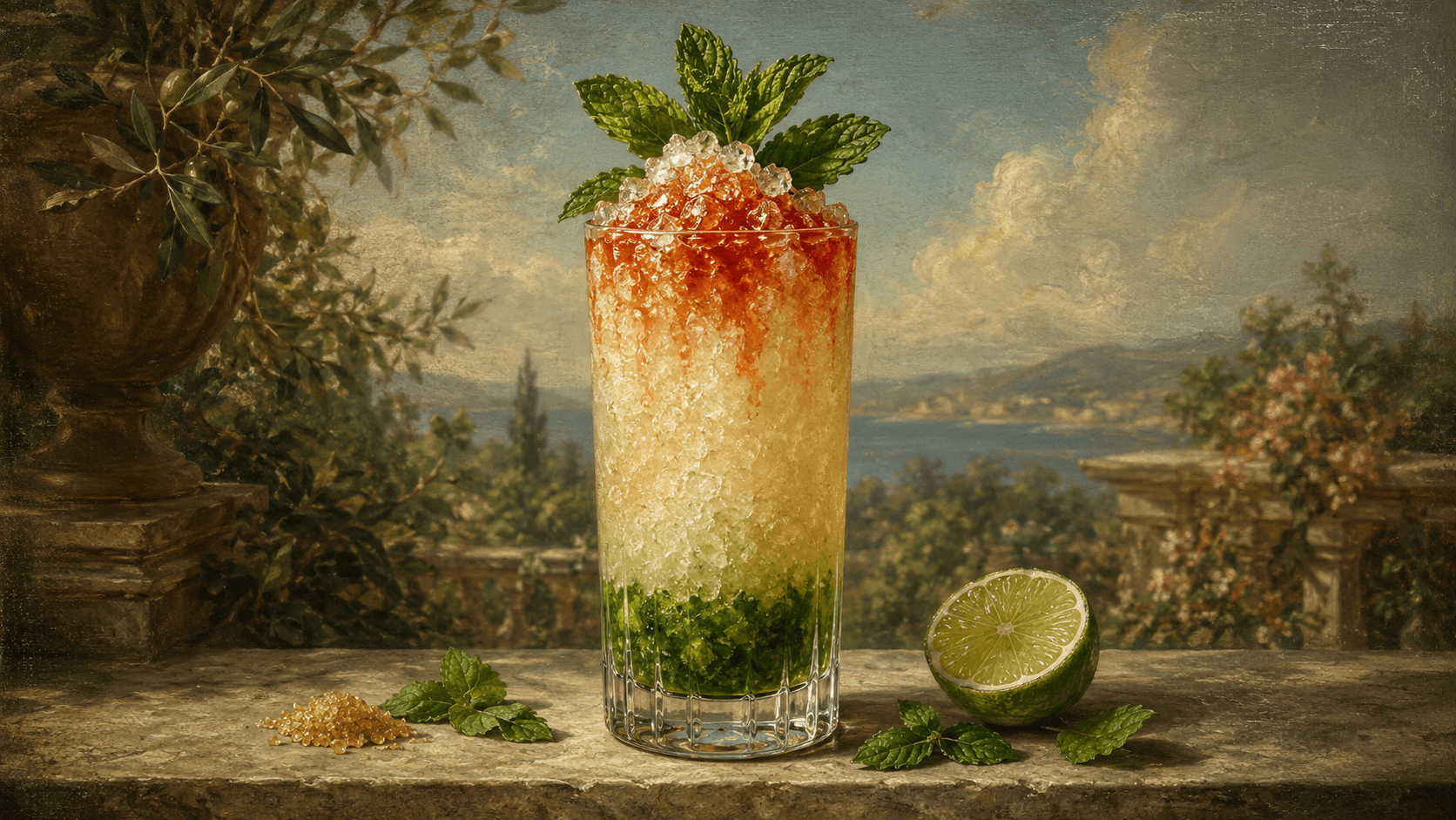 Queen’s Park Swizzle cocktail