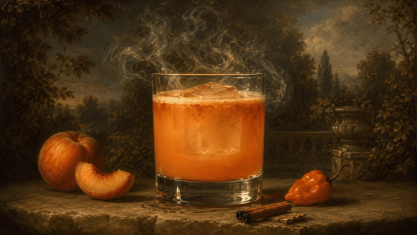 Campfire in Georgia cocktail