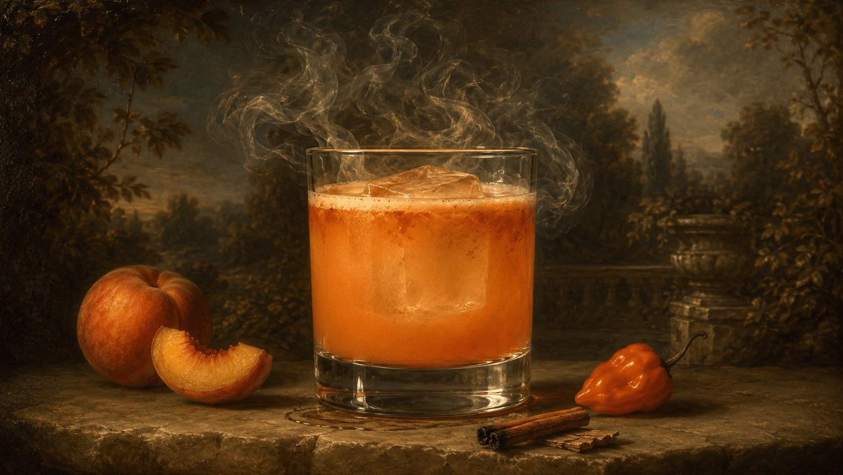 Campfire in Georgia cocktail