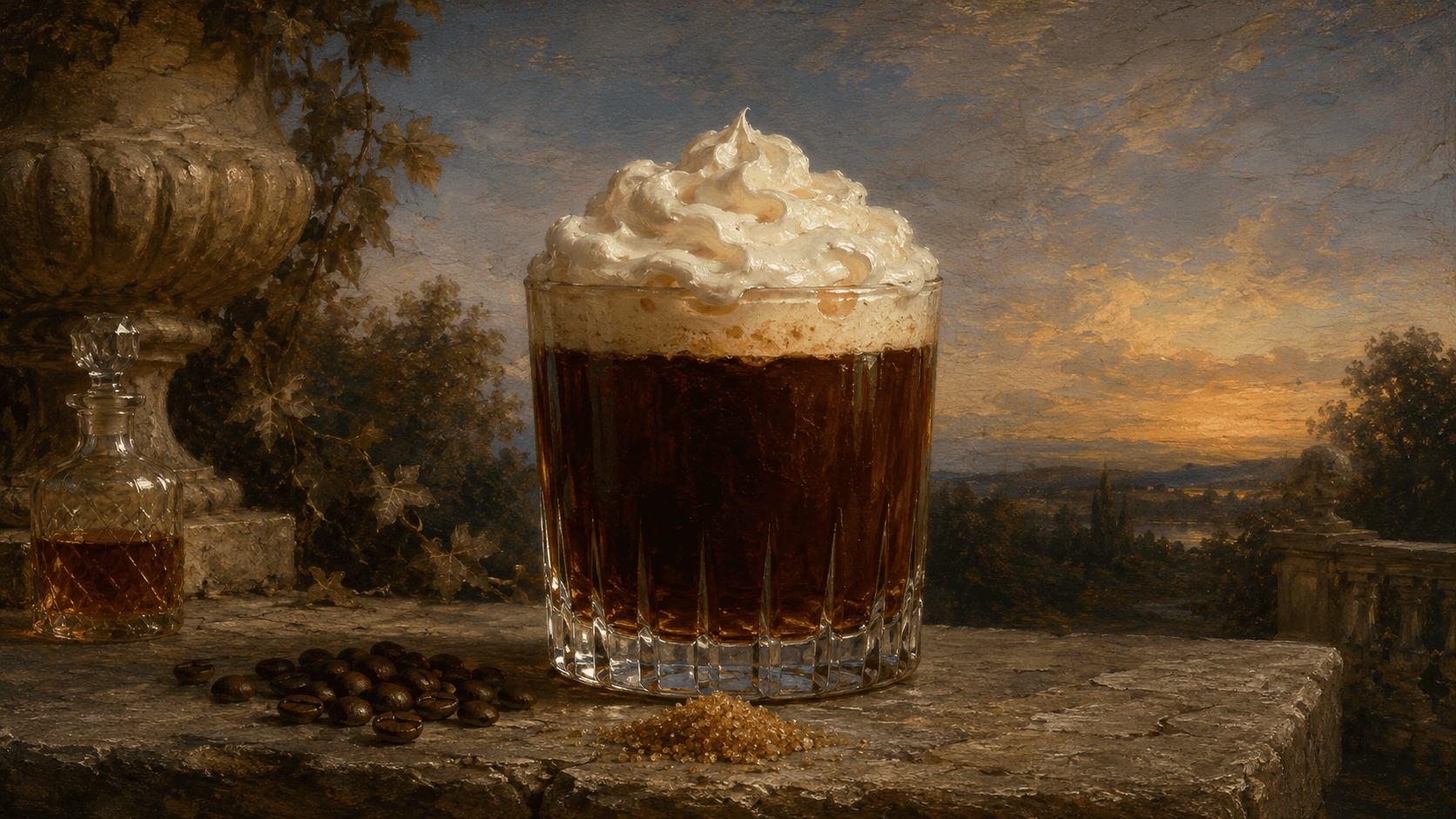 Irish Coffee cocktail