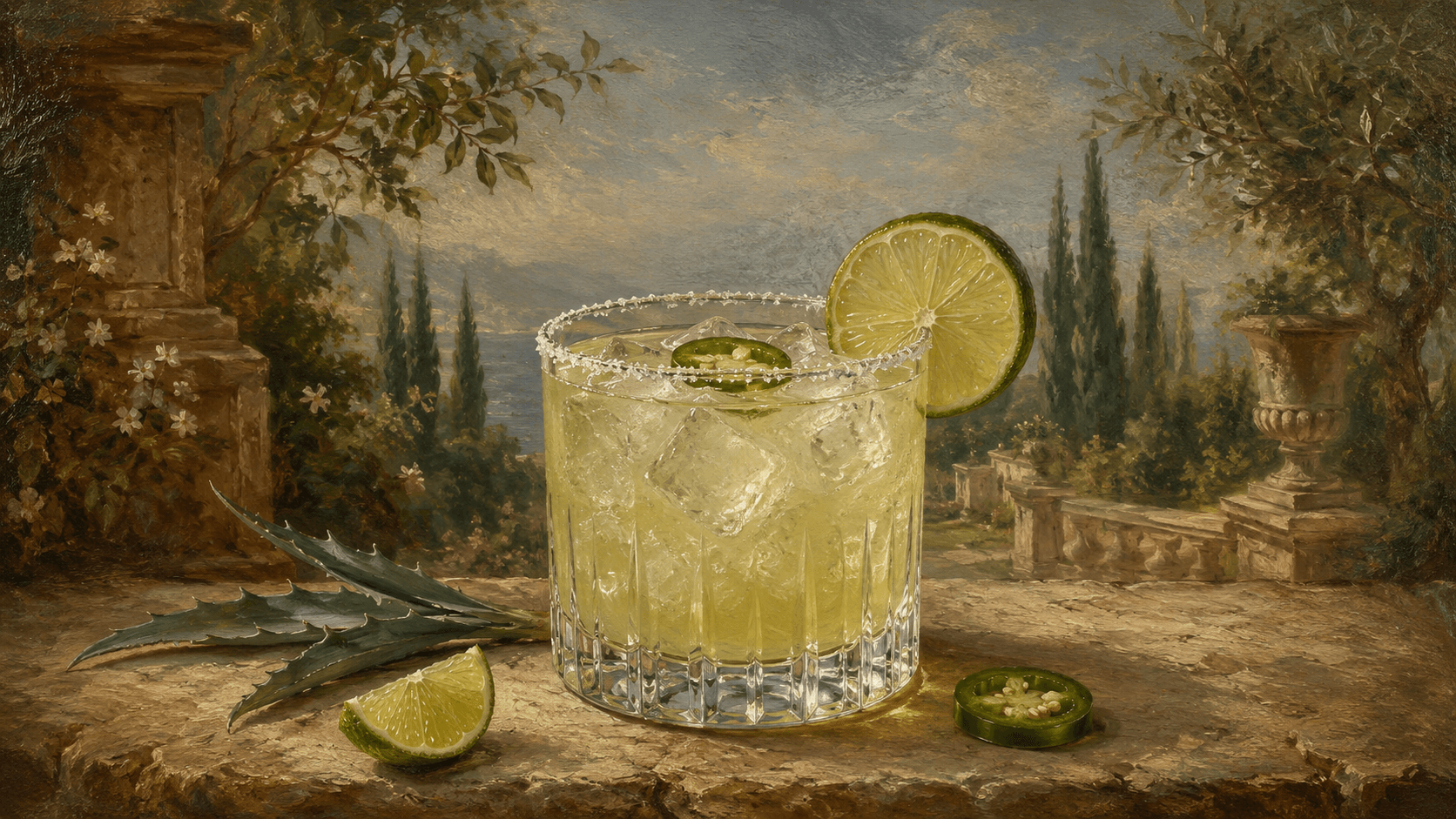 Spicy Margarita cocktail