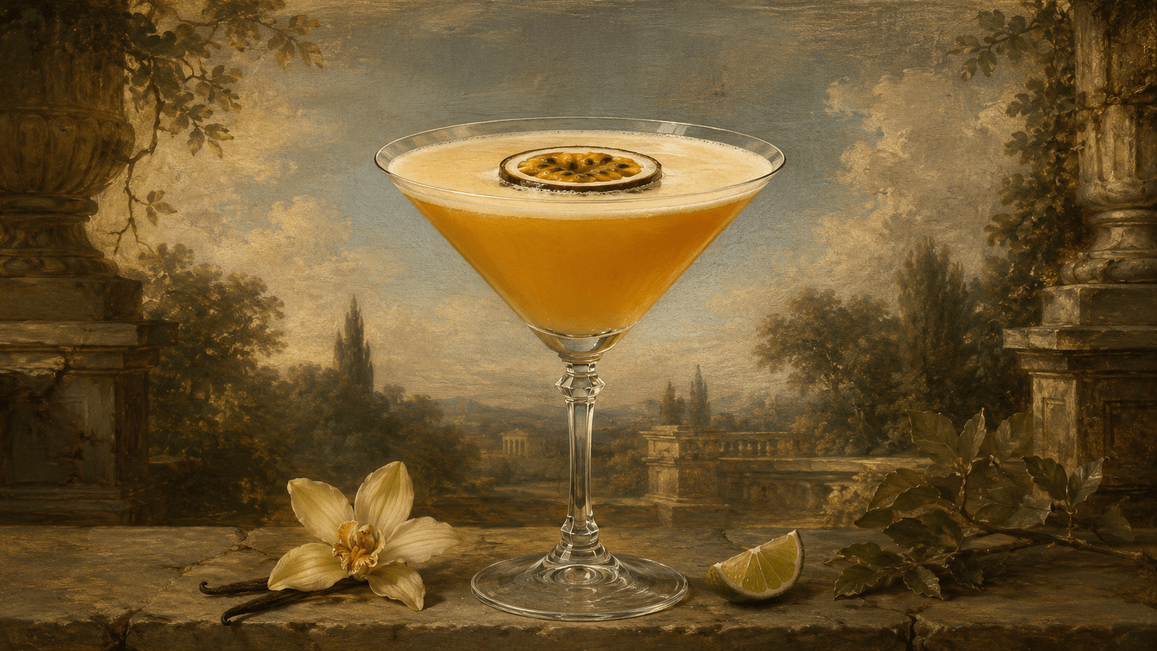 Pornstar Martini cocktail