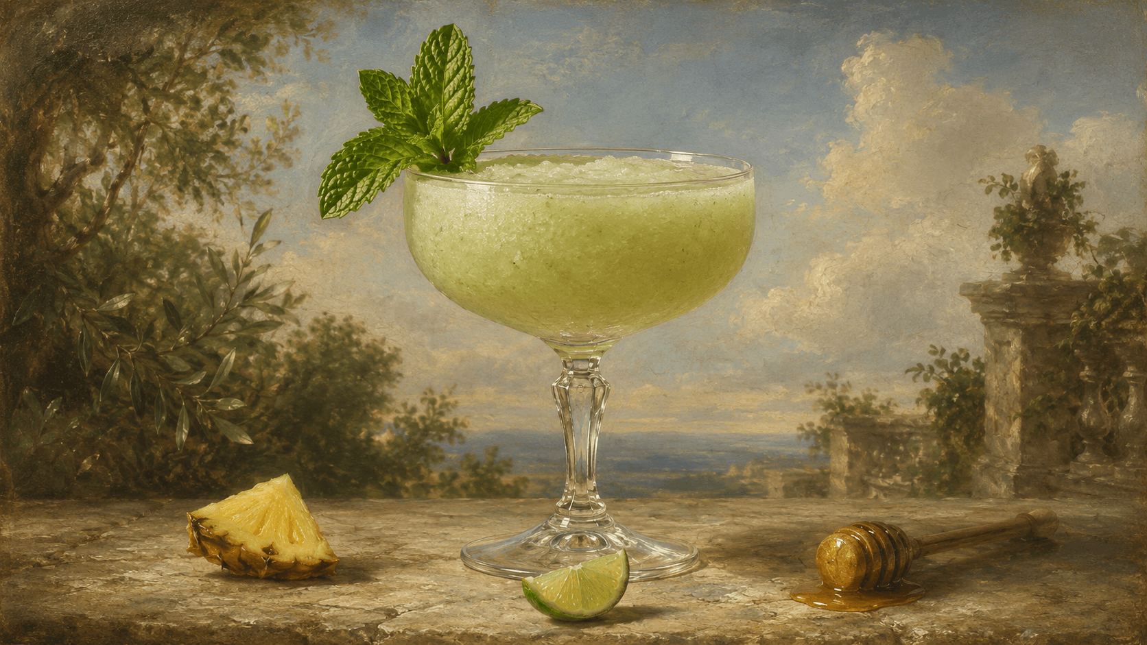 Missionary's Downfall cocktail