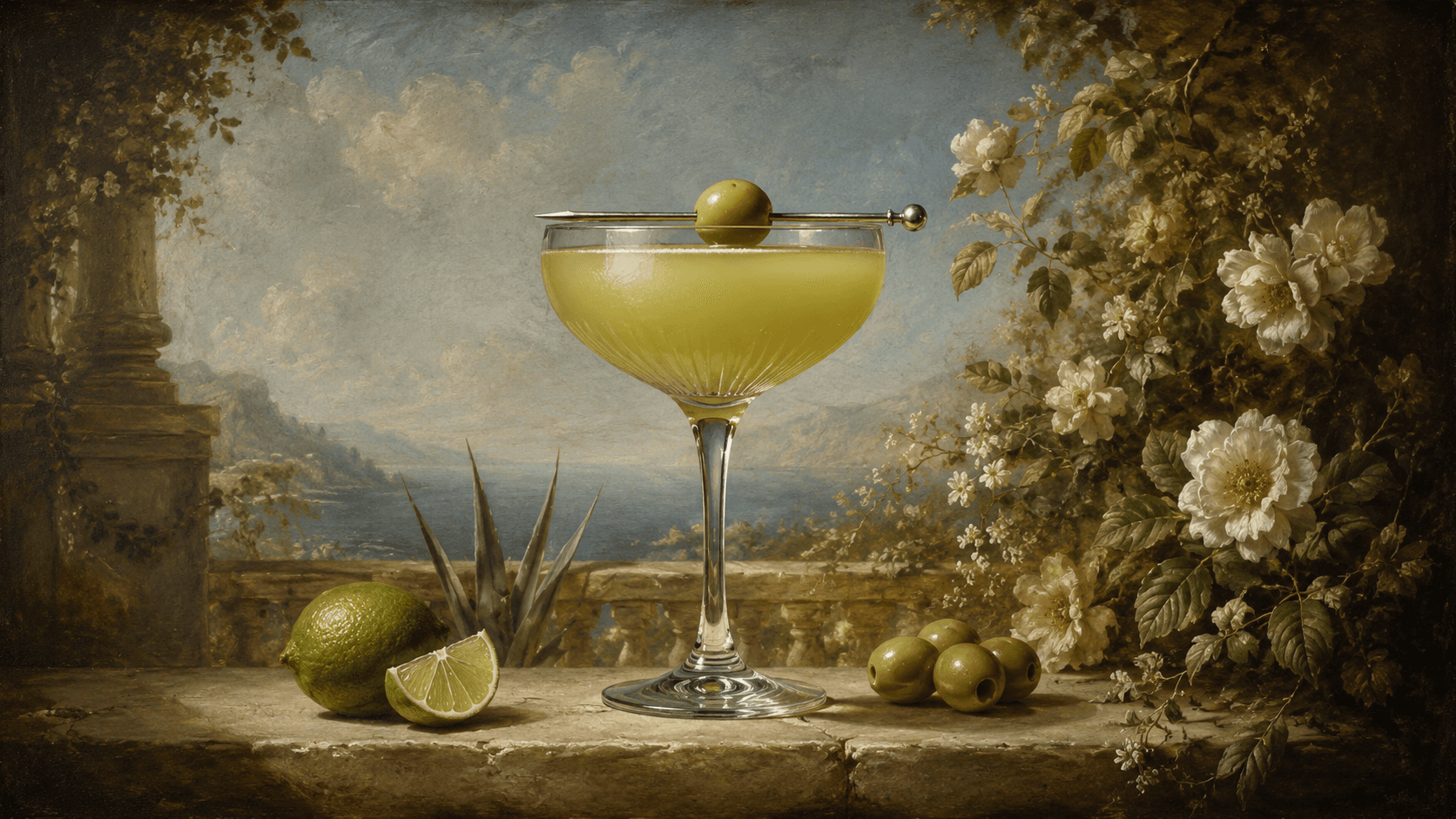 Dirty Margarita cocktail