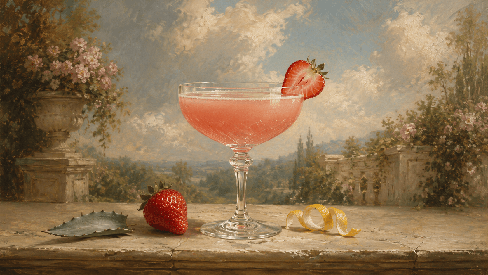 Fraise Sauvage cocktail